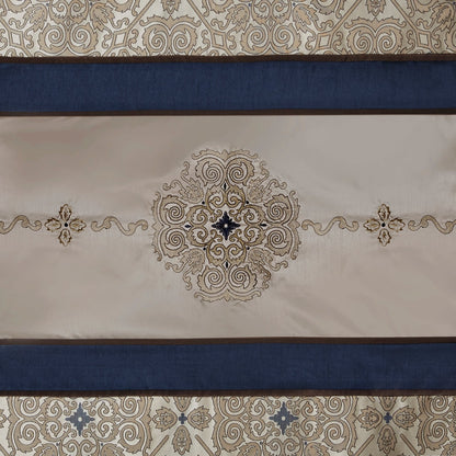 Tenda da doccia ricamata Madison Park Blaine