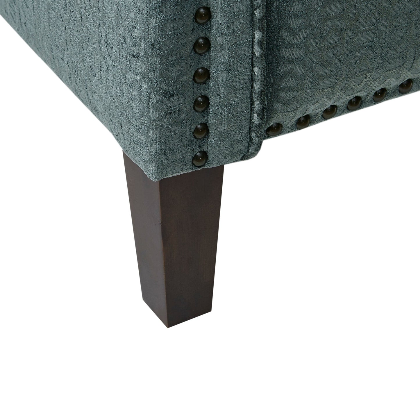 Poltrona reclinabile Madison Park Cecile Blue Push Back