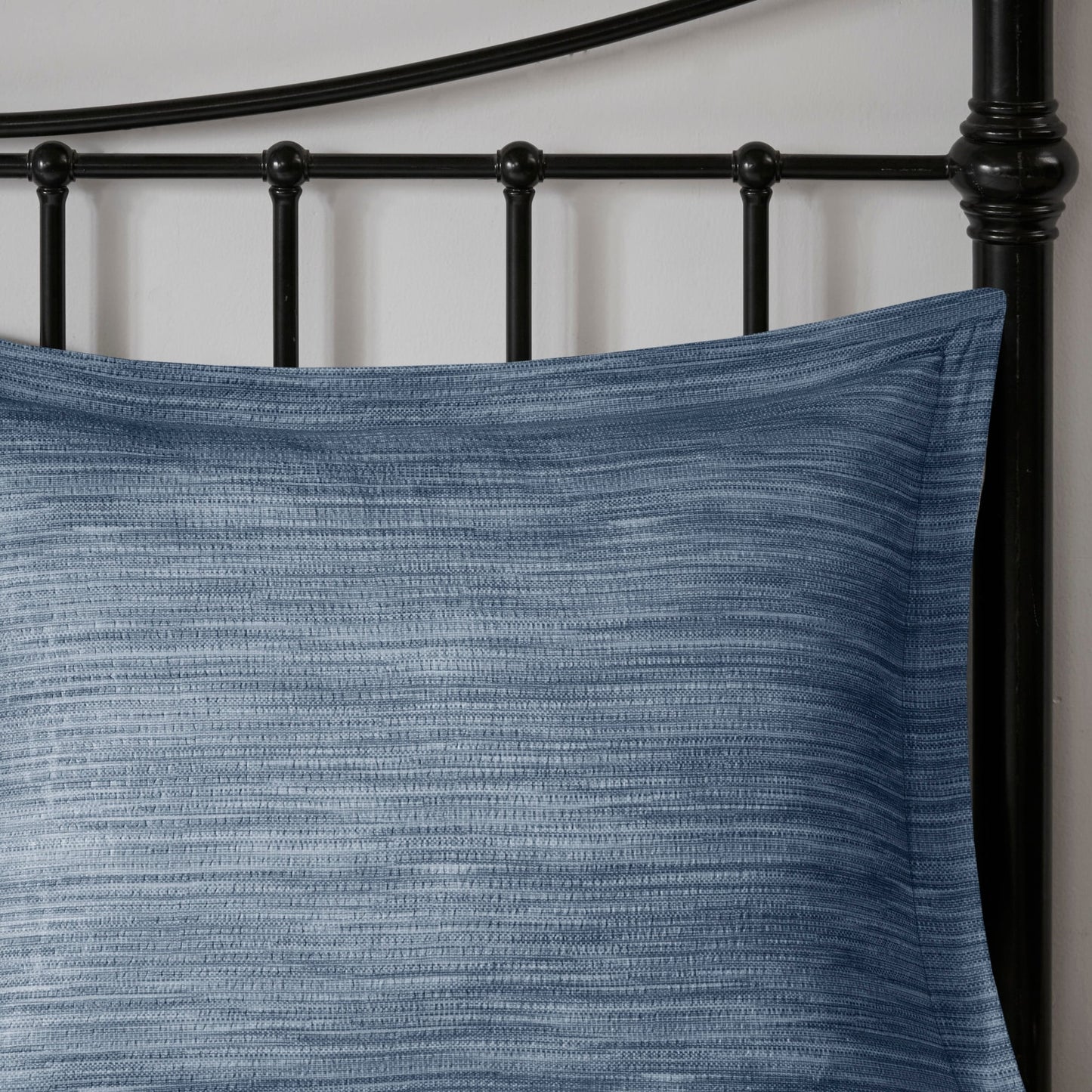 Set copripiumino in seersucker stampato Madison Park Clayton da 7 pezzi