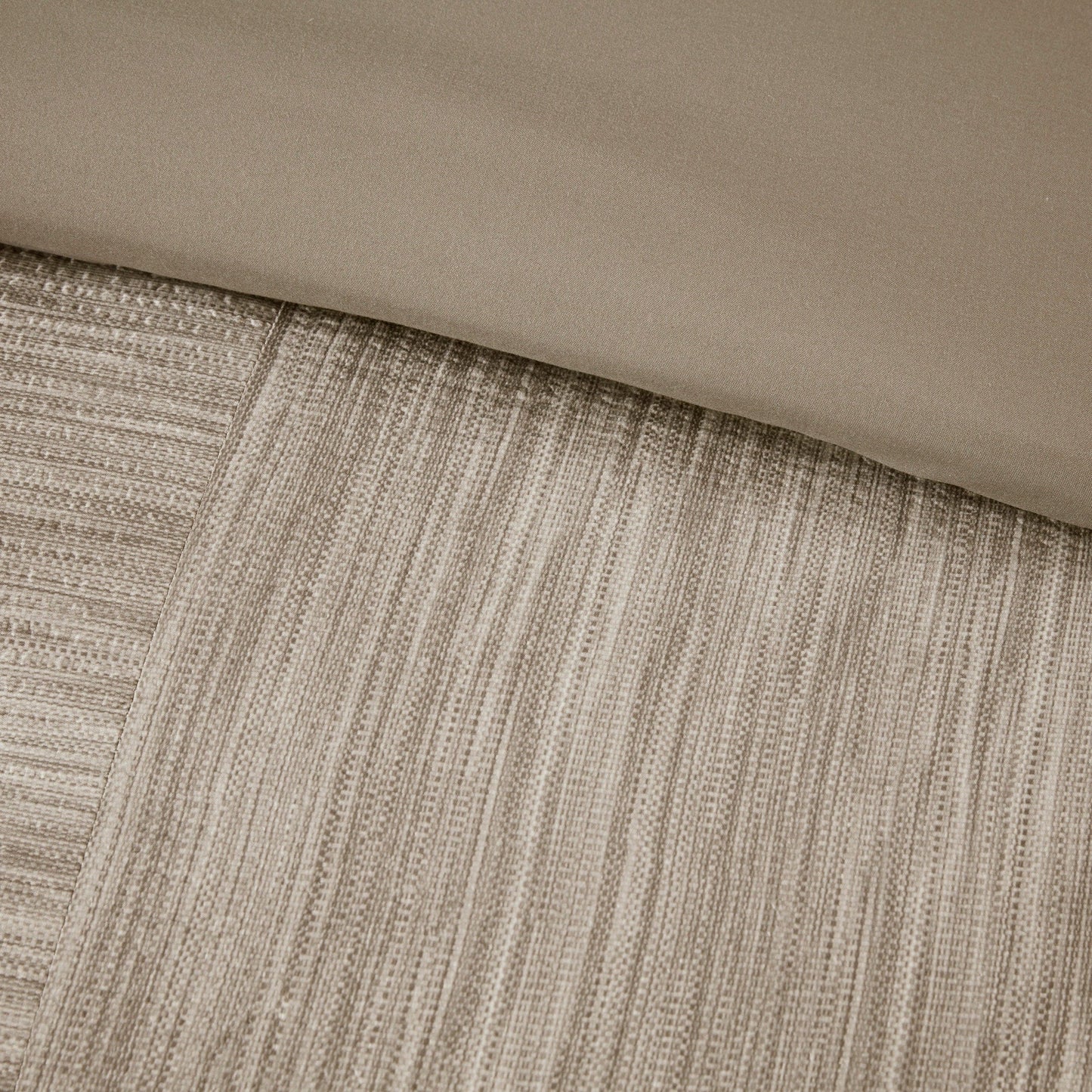 Set copripiumino in seersucker stampato Madison Park Clayton da 7 pezzi