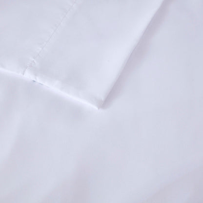 Set di lenzuola in microfibra ricamata Madison Park da 4 pezzi