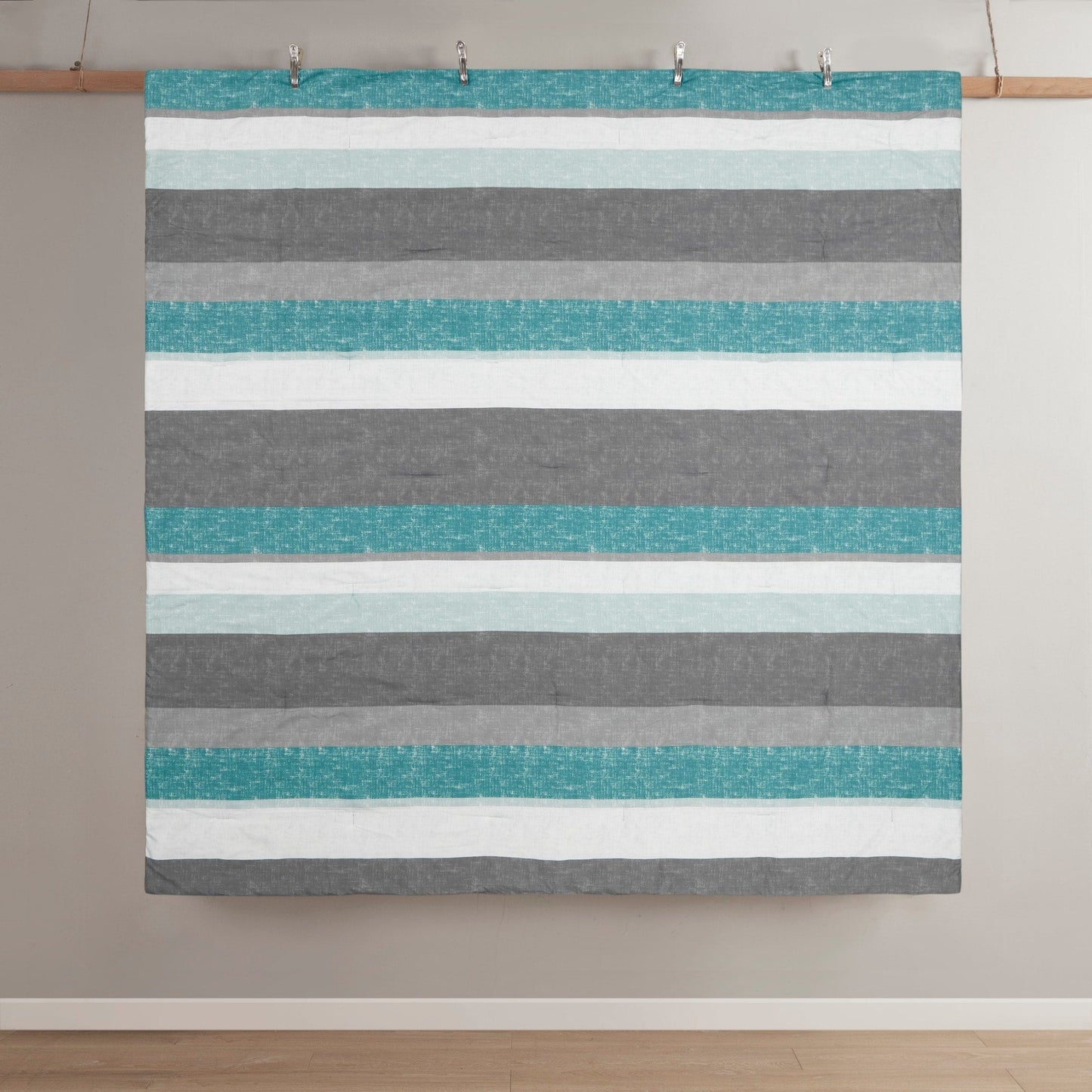 Set copripiumino Madison Park Essentials Deacon con lenzuola