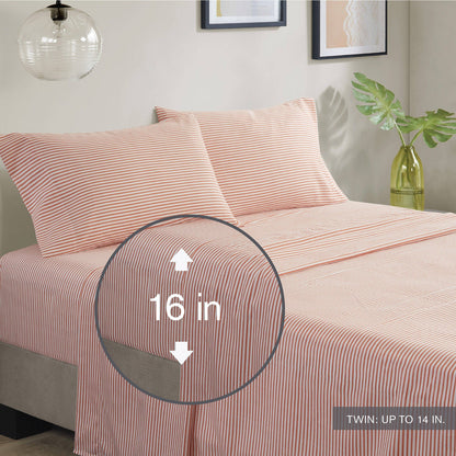 Set copripiumino Madison Park Essentials Deacon con lenzuola