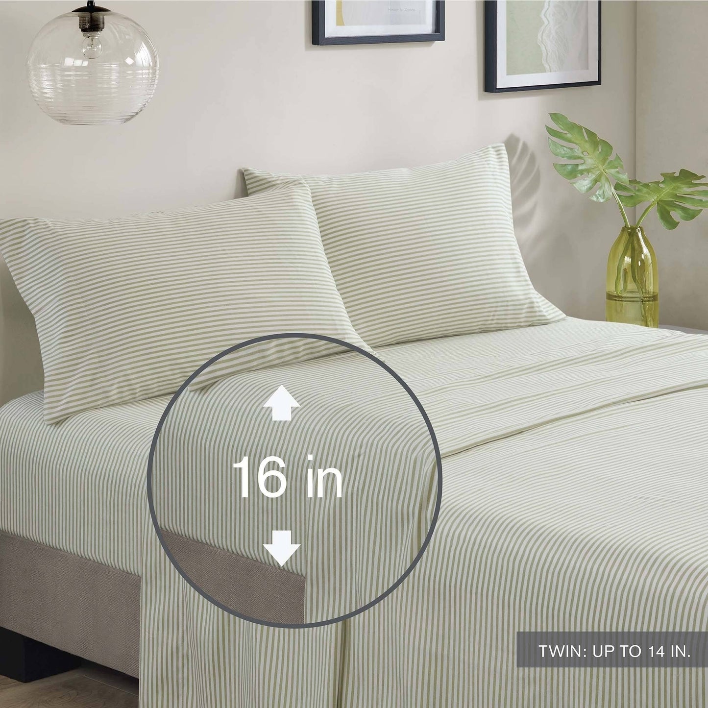 Set copripiumino Madison Park Essentials Deacon con lenzuola