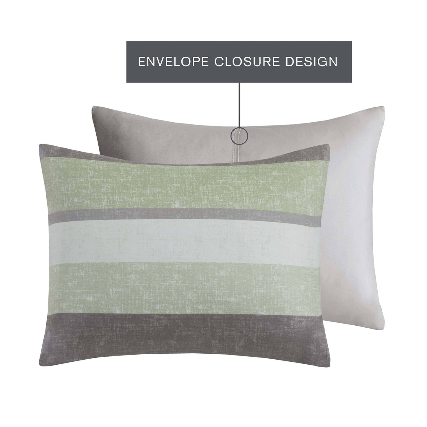 Set copripiumino Madison Park Essentials Deacon con lenzuola