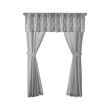 Madison Park Essentials Loretta 24 pezzi Room in a Bag con pannelli per finestre e set di lenzuola