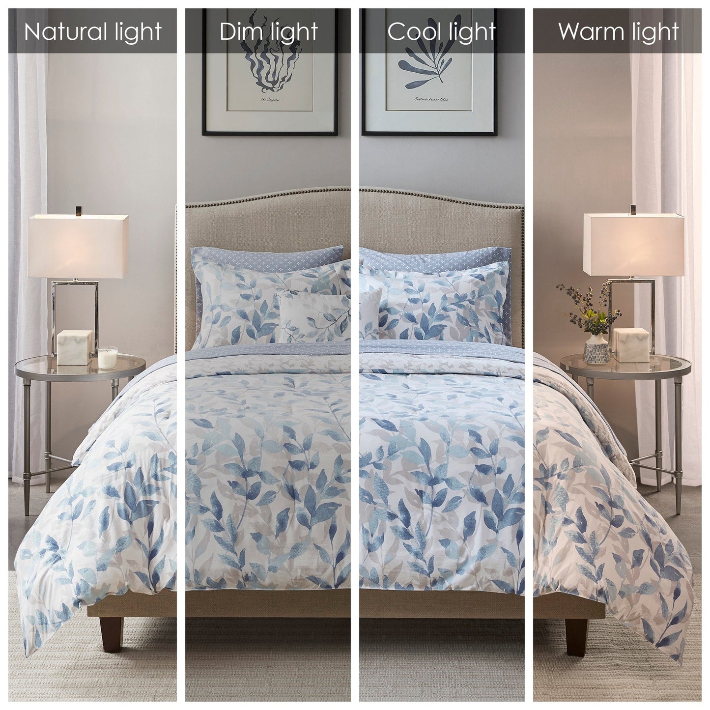 Madison Park Essentials Thelma Set copripiumino reversibile con lenzuola