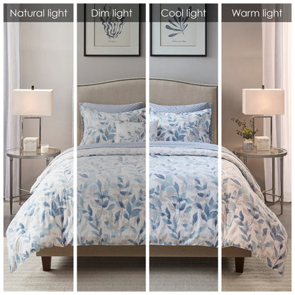 Madison Park Essentials Thelma Set copripiumino reversibile con lenzuola