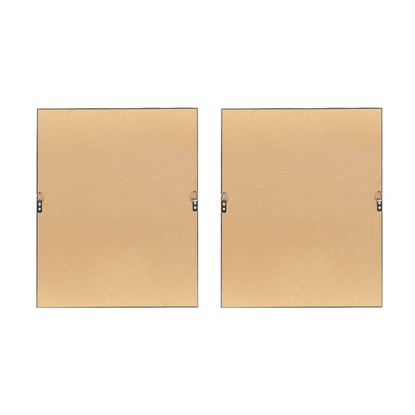 Set di 2 pezzi di arte murale con cornice in vetro e passepartout raffiguranti figure femminili di Madison Park