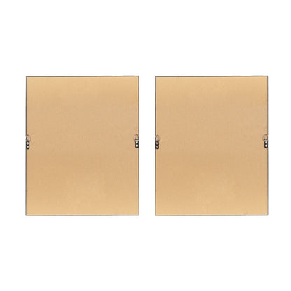 Set di 2 pezzi di arte murale con cornice in vetro e passepartout raffiguranti figure femminili di Madison Park