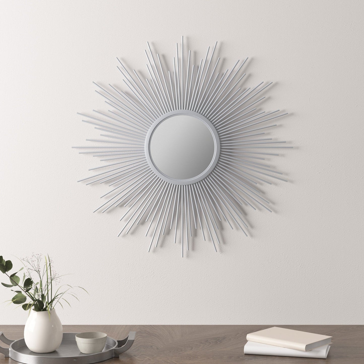 Specchio decorativo da parete Madison Park Fiore Sunburst