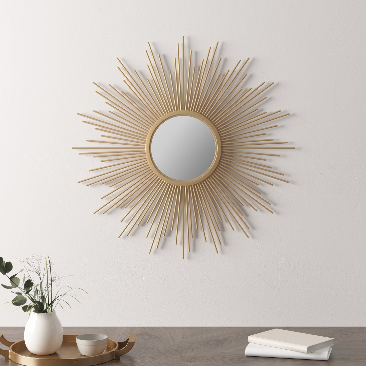 Specchio decorativo da parete Madison Park Fiore Sunburst