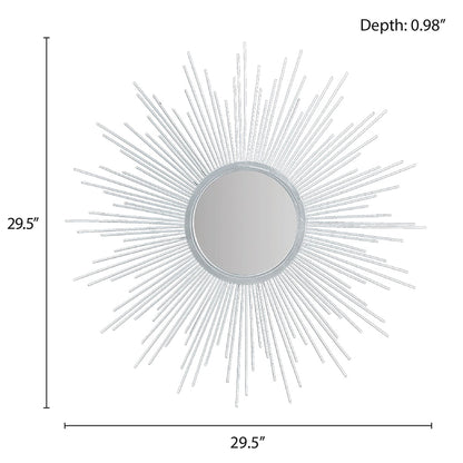 Specchio decorativo da parete Madison Park Fiore Sunburst