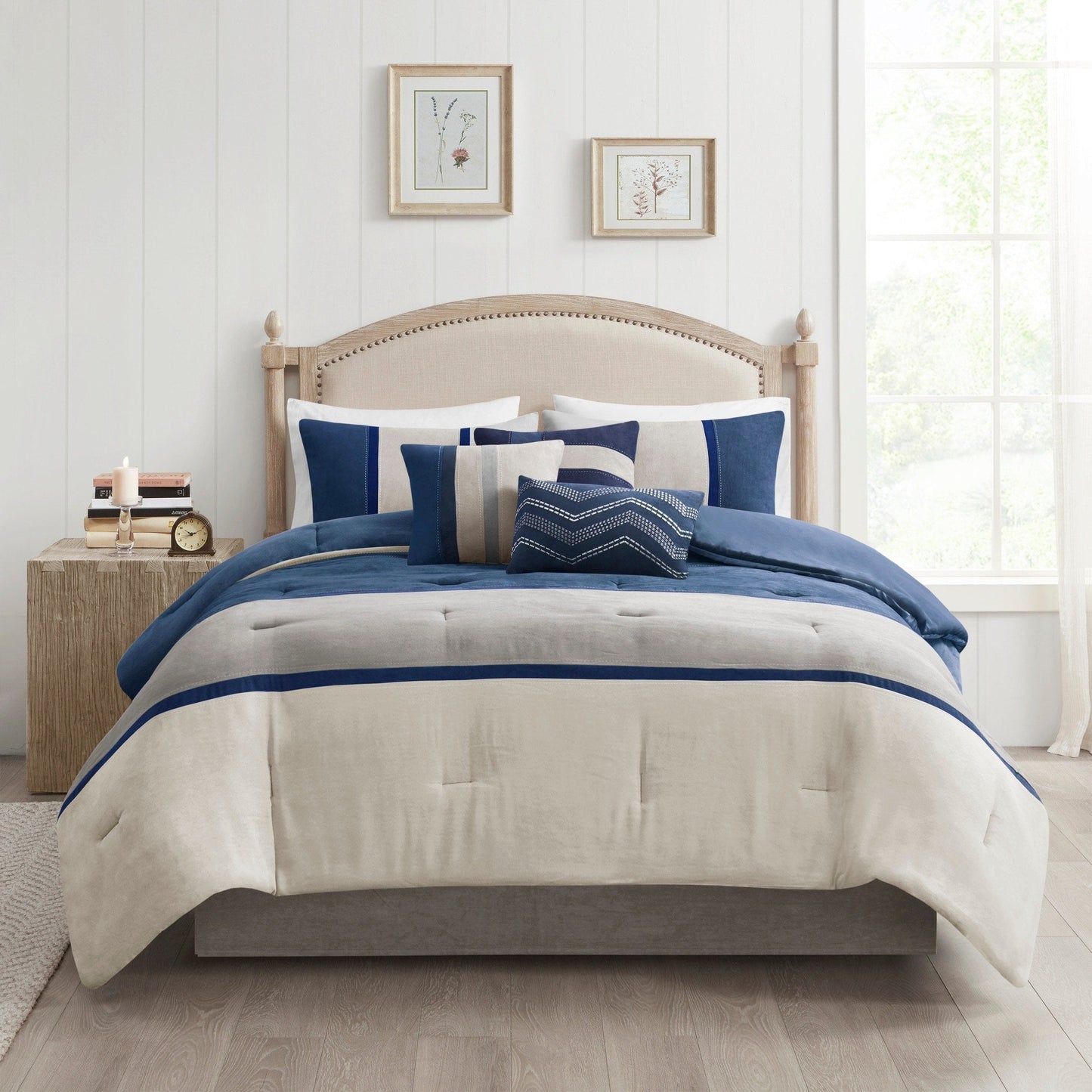 Set copripiumino Madison Park Hanover da 7 pezzi