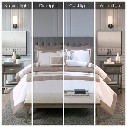 Collezione di 8 trapunte e copripiumini Madison Park Lexington