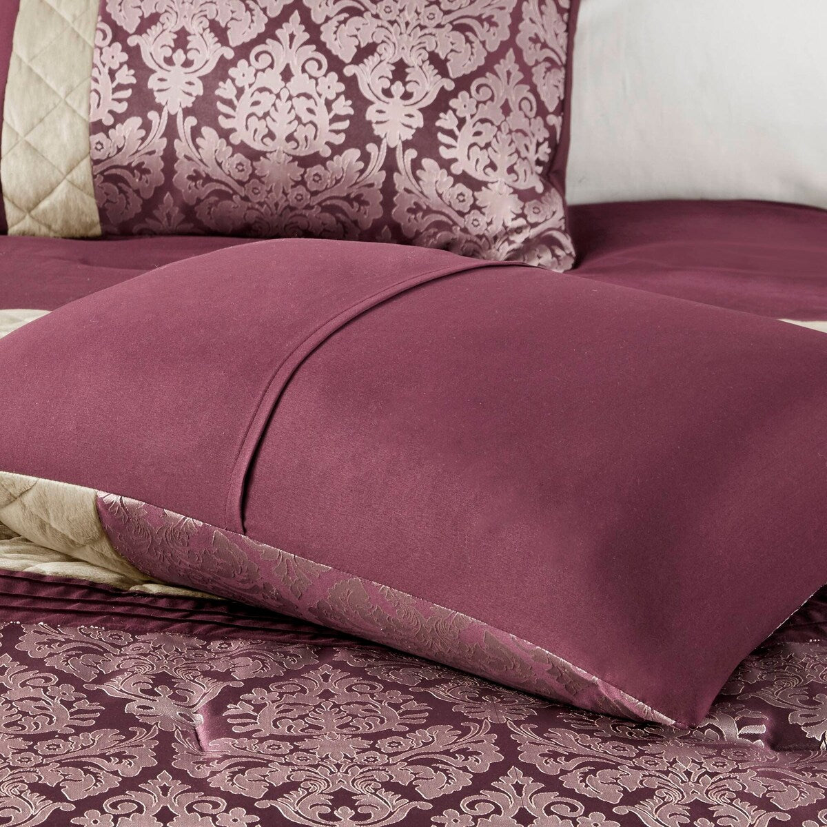 Set copripiumino jacquard Madison Park Lily da 6 pezzi con cuscini decorativi