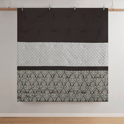 Set copripiumino jacquard Madison Park Lily da 6 pezzi con cuscini decorativi