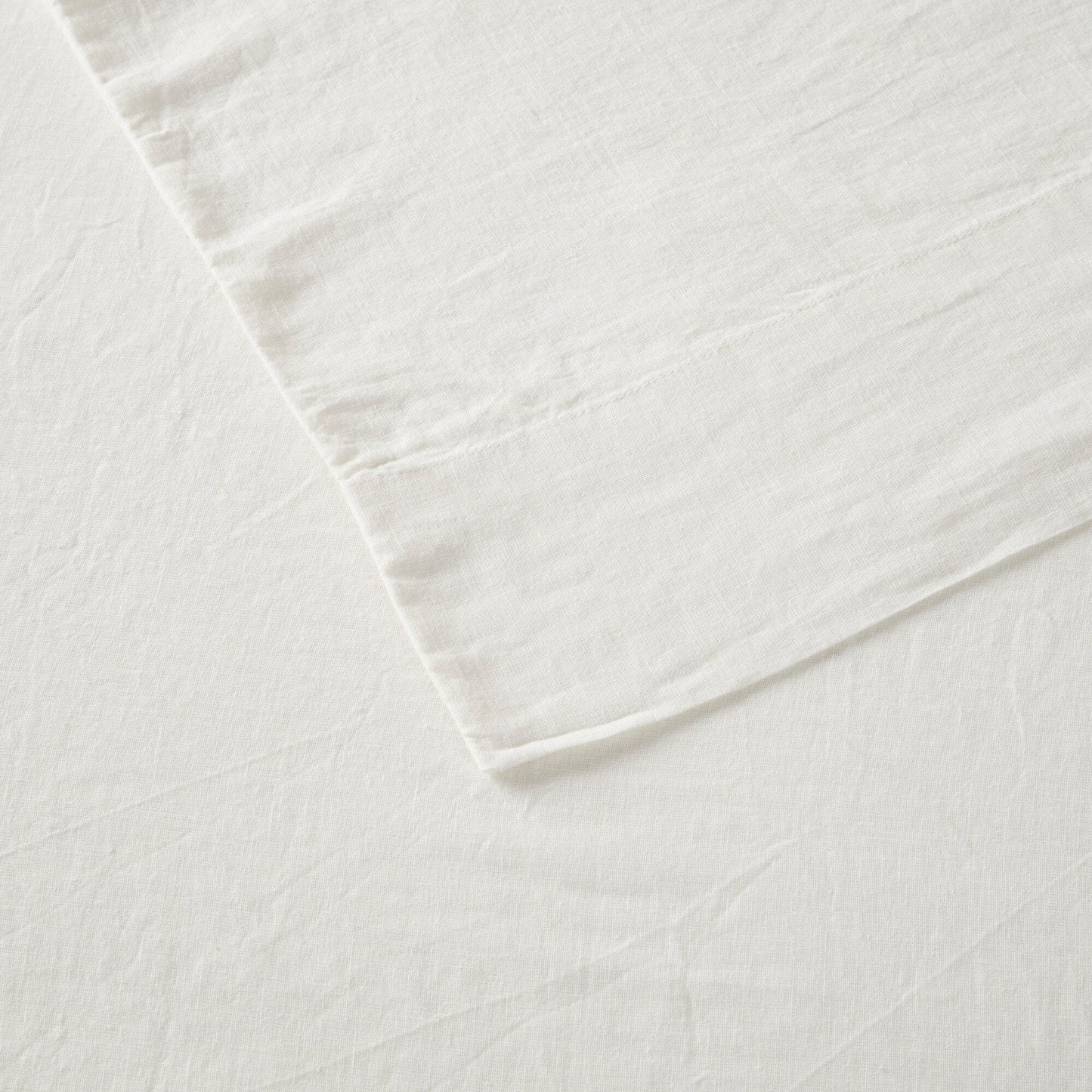 Set di lenzuola in misto lino Madison Park da 4 pezzi