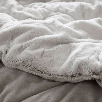 Set copripiumino lungo in pelliccia con stampa posteriore Margot di Madison Park