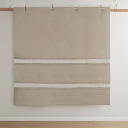 Set copripiumino con bordi in pizzo Marla di Madison Park, 7 pezzi, con cuscini decorativi