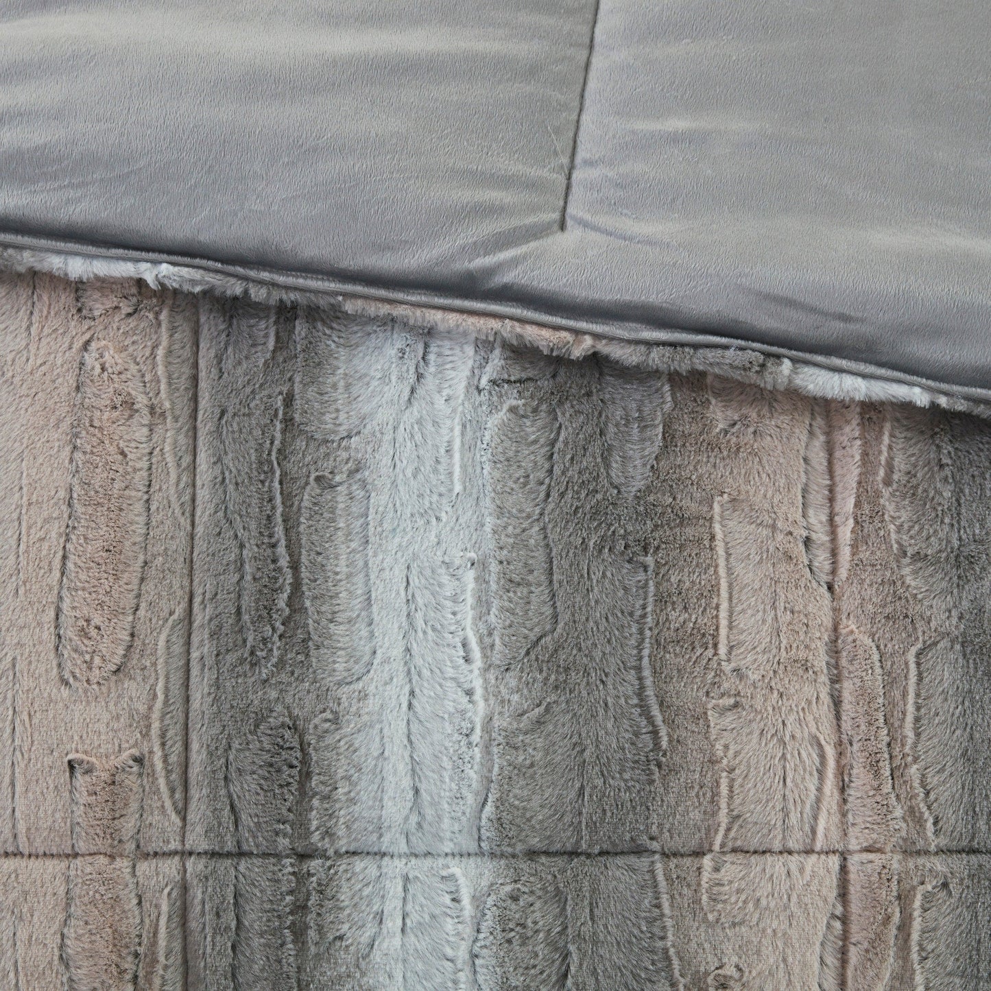 Set piumino in pelliccia sintetica Madison Park Marselle