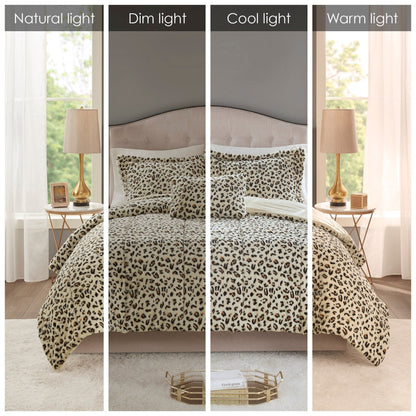 Set piumino in pelliccia sintetica Madison Park Marselle