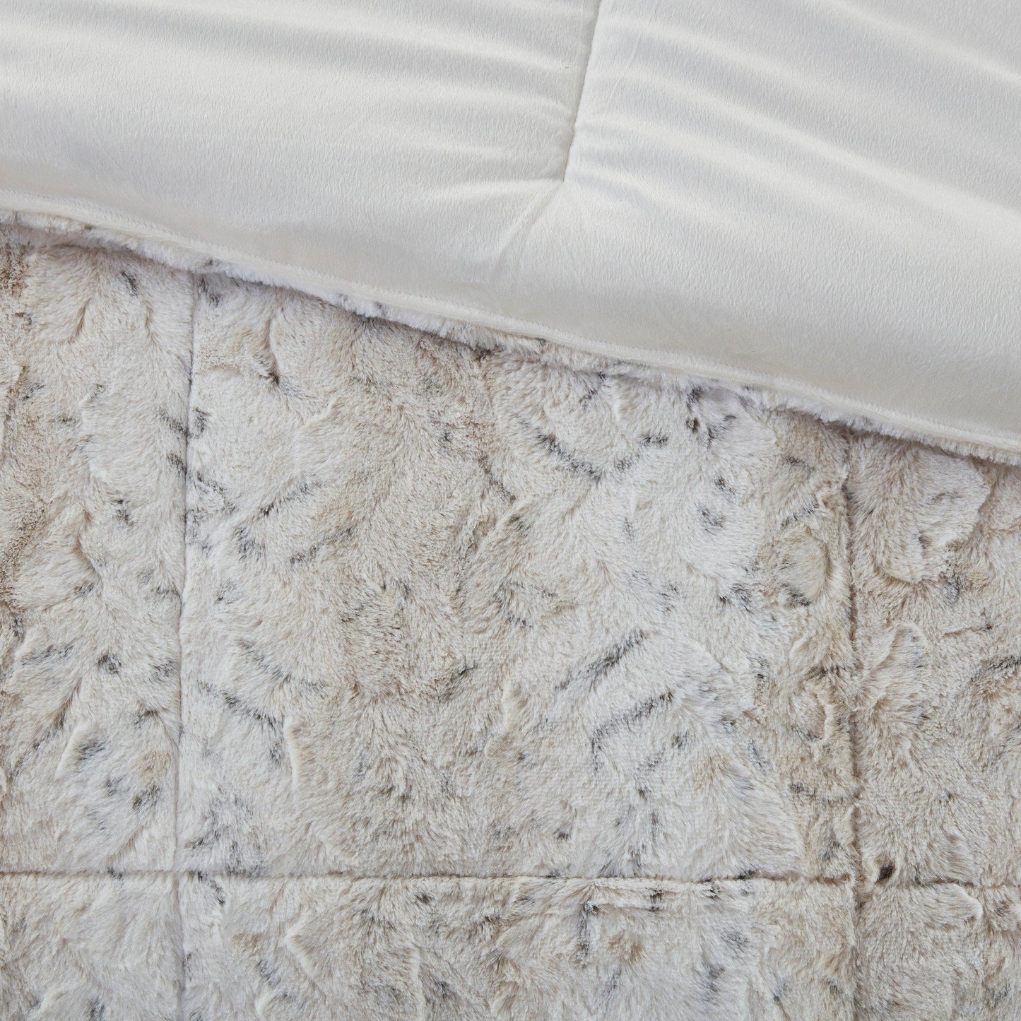 Set piumino in pelliccia sintetica Madison Park Marselle