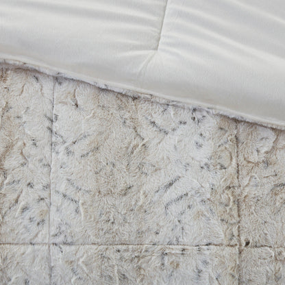 Set piumino in pelliccia sintetica Madison Park Marselle