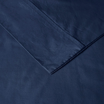 Set di lenzuola in percalle di cotone rilassato Madison Park a 200 fili