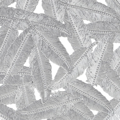 Set di decorazioni da parete in metallo con dischi in piuma testurizzata Rosalie di Madison Park, 3 pezzi