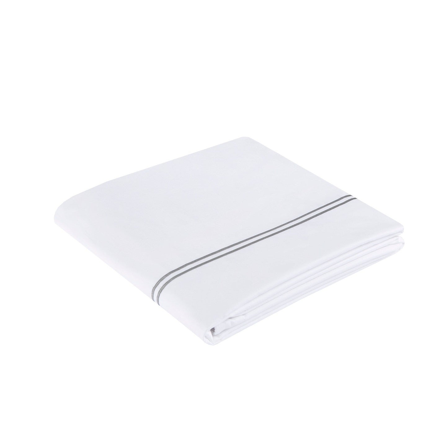 Set copripiumino ricamato Madison Park Signature Luxury Collection in raso di cotone 100%, 500 fili