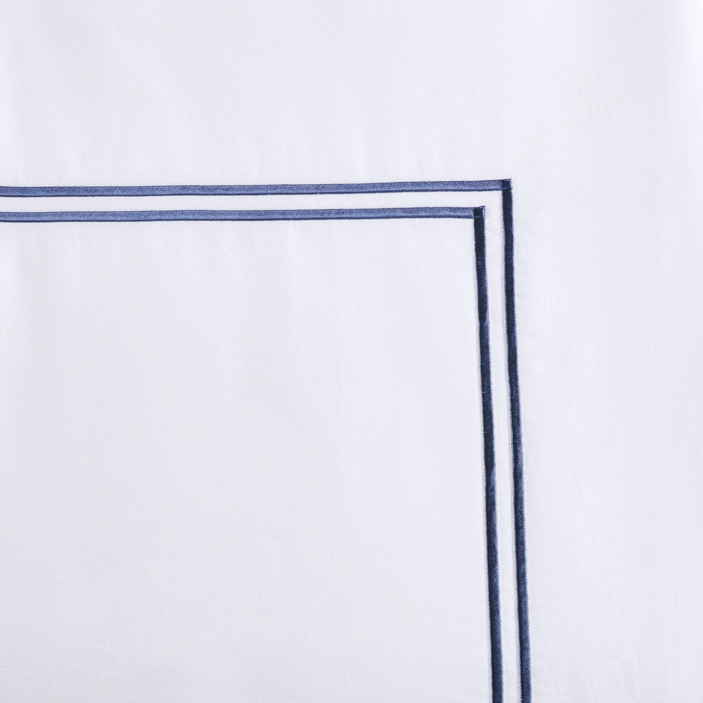 Set copripiumino ricamato Madison Park Signature Luxury Collection in raso di cotone 100%, 500 fili