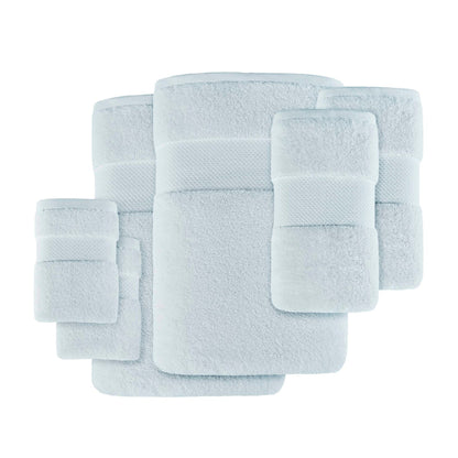 Set di asciugamani da bagno in cotone turco Madison Park Signature da 6 pezzi