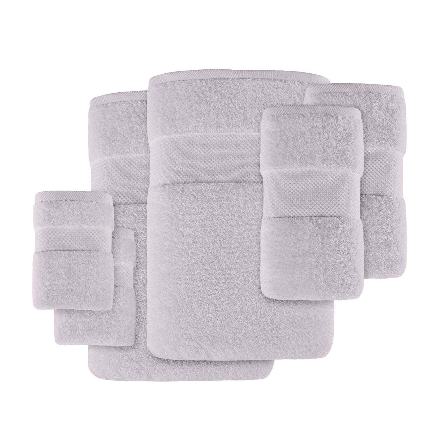 Set di asciugamani da bagno in cotone turco Madison Park Signature da 6 pezzi