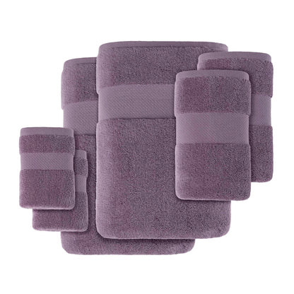 Set di asciugamani da bagno in cotone turco Madison Park Signature da 6 pezzi