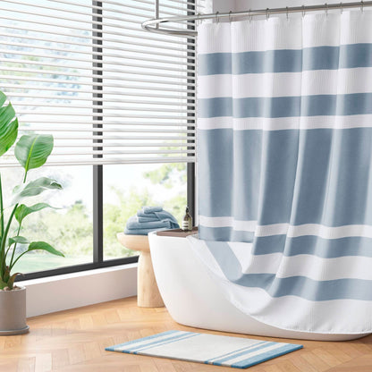 Tenda da doccia a nido d'ape Madison Park Spa con trattamento 3M