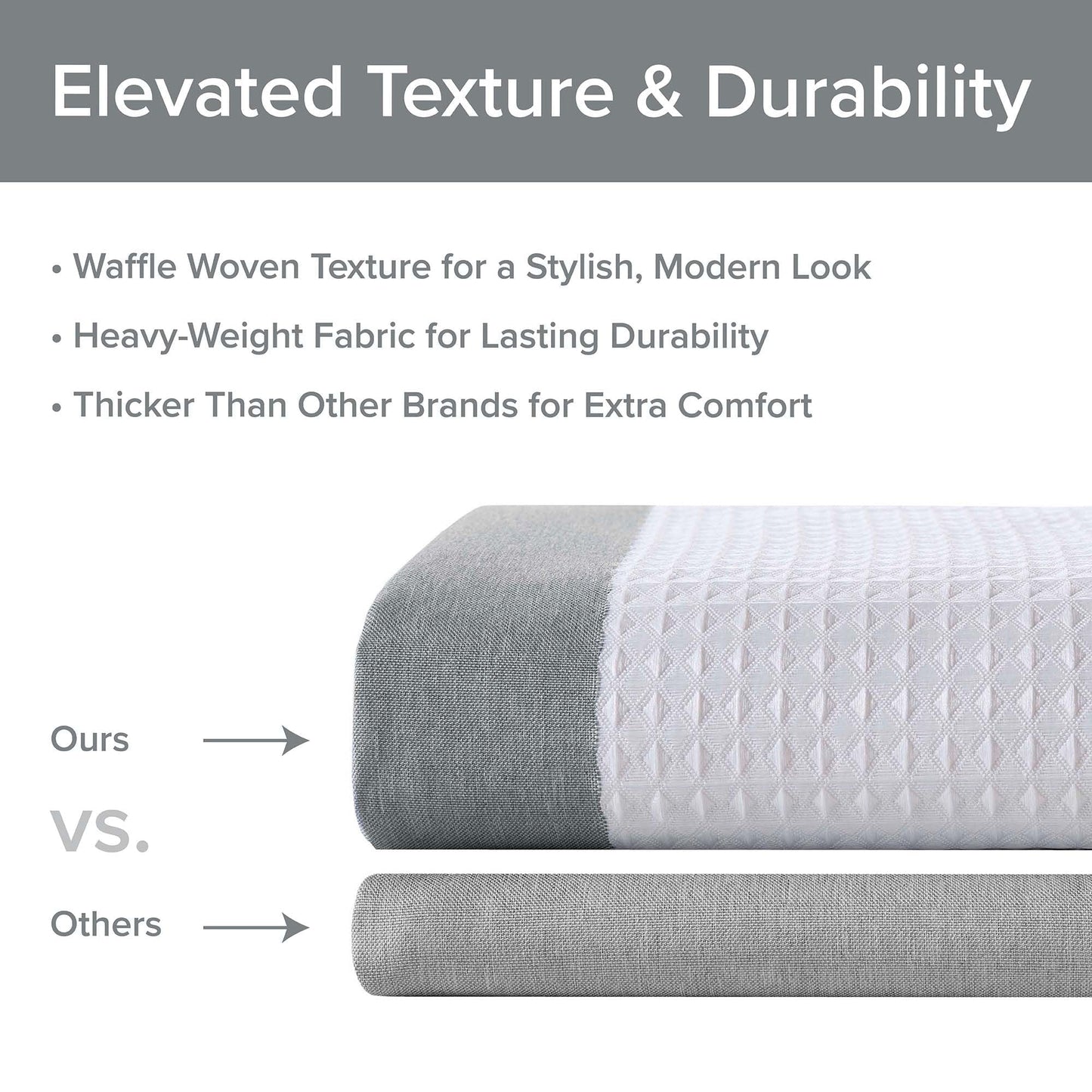 Tenda da doccia a nido d'ape Madison Park Spa con trattamento 3M