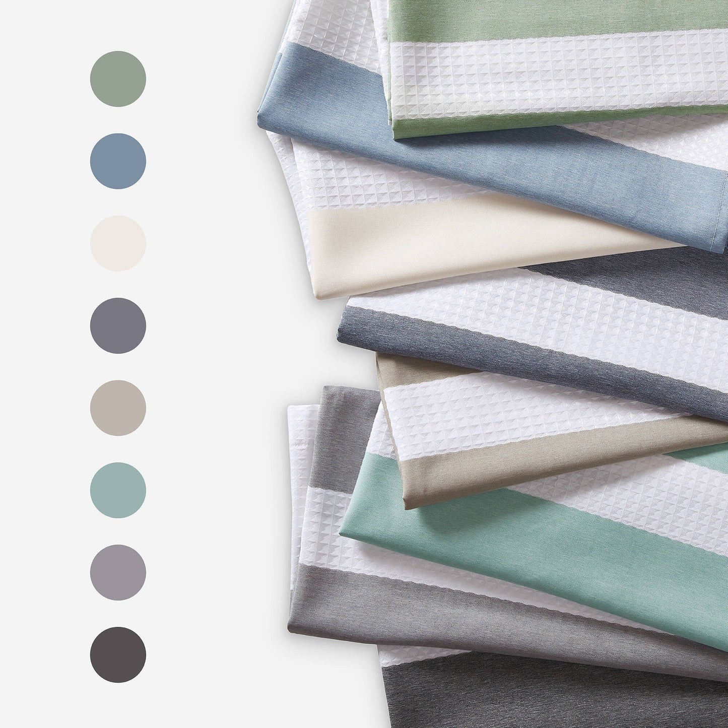 Tenda da doccia a nido d'ape Madison Park Spa con trattamento 3M