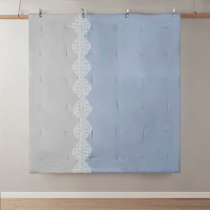 Set di piumoni in microfibra ricamati Madison Park Vera da 8 pezzi