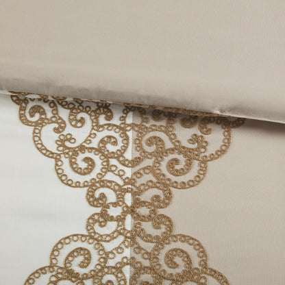 Set di piumoni in microfibra ricamati Madison Park Vera da 8 pezzi