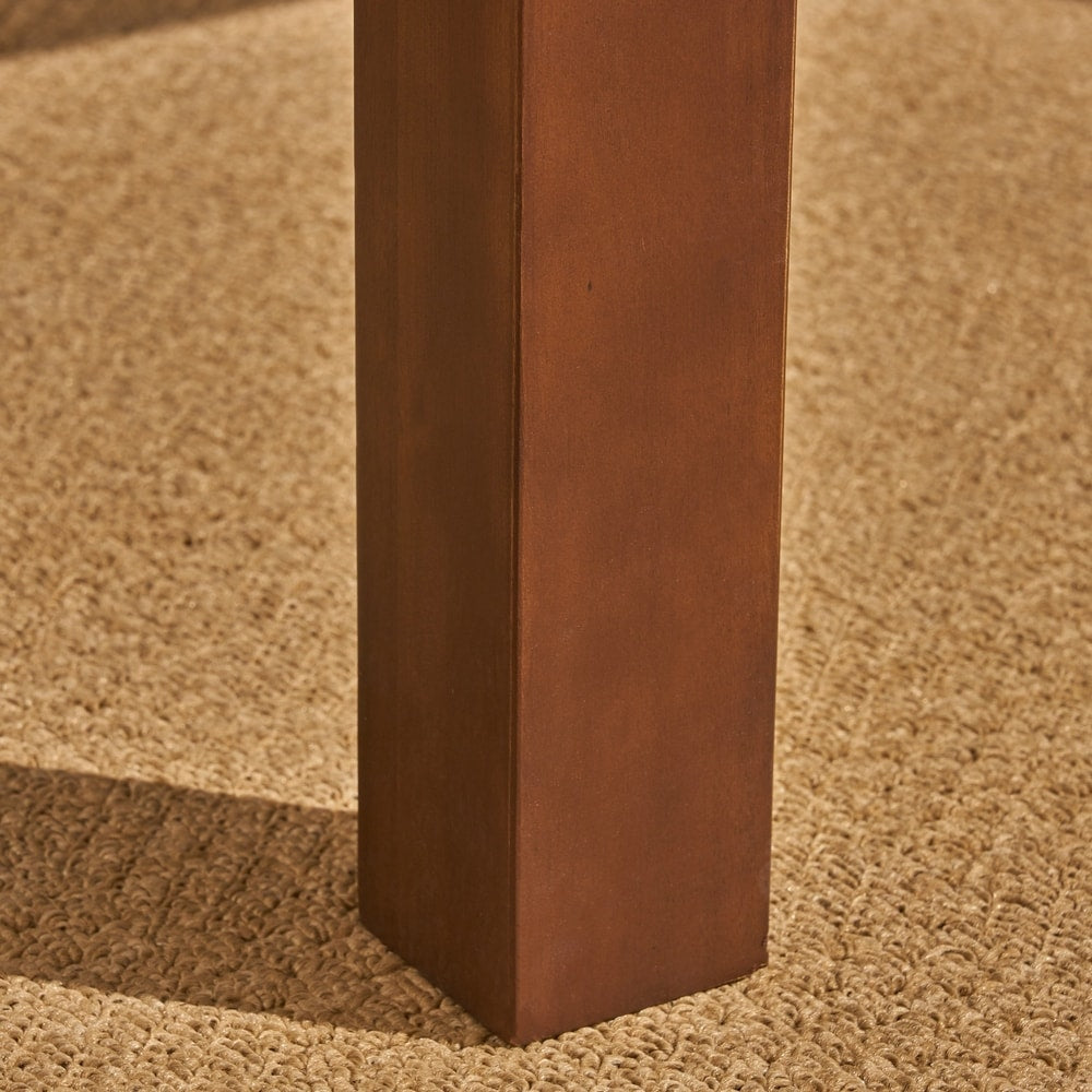 Set da pranzo Magnolia Outdoor Rustic in legno di acacia da 7 pezzi di Christopher Knight Home