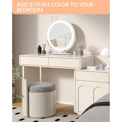 Specchio per il trucco con luci