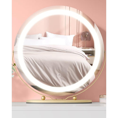 Specchio per il trucco con luci