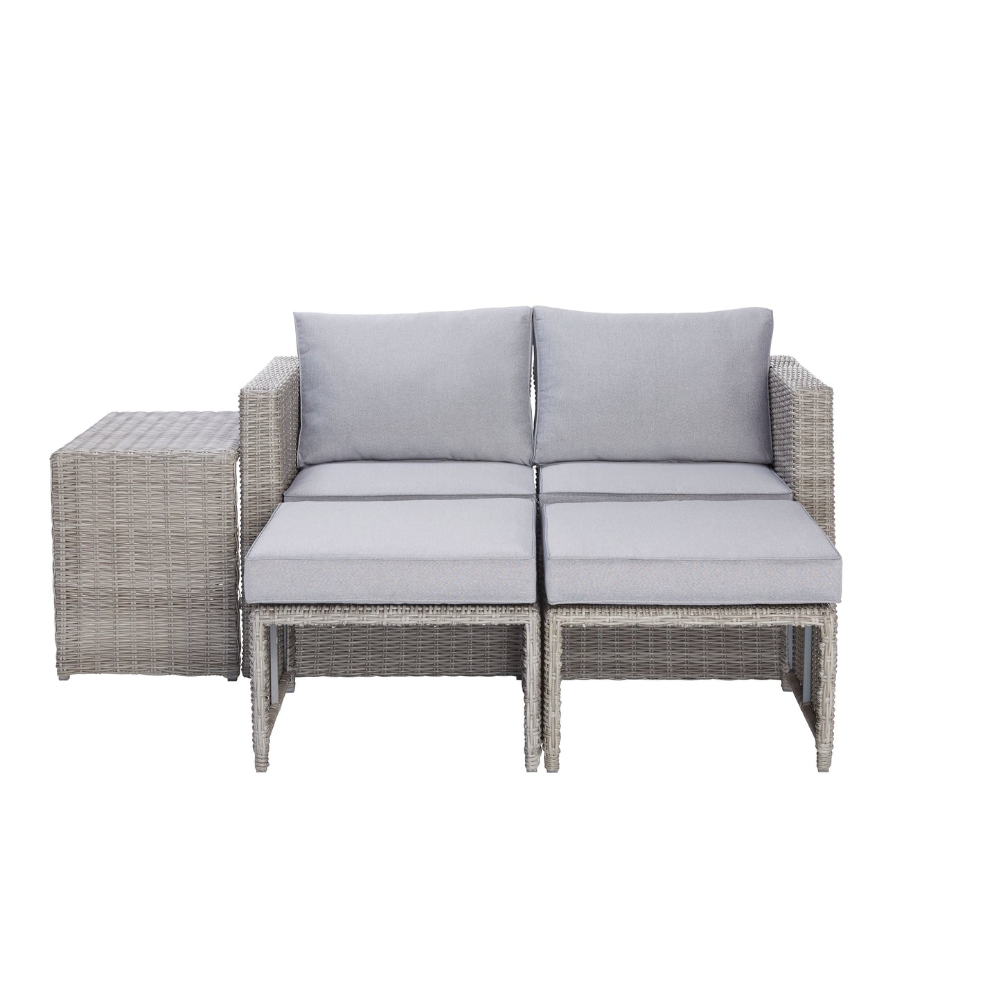 Set di 5 posti a sedere per esterni Malibu