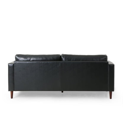 Divano a 3 posti Malinta Contemporary Tufted di Christopher Knight Home - 82,25 L x 33,00 P x 33,00 A