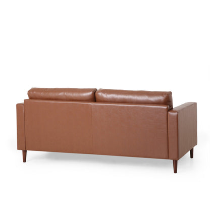 Divano a 3 posti Malinta Contemporary Tufted di Christopher Knight Home - 82,25 L x 33,00 P x 33,00 A