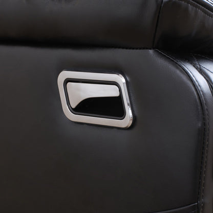 Poltrona reclinabile manuale, comoda poltrona reclinabile singola per soggiorno, camera da letto