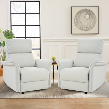 Poltrona reclinabile manuale a dondolo per adulti, poltrona reclinabile manuale a dondolo, poltrona in tessuto per bambini, poltrona reclinabile singola, braccioli larghi