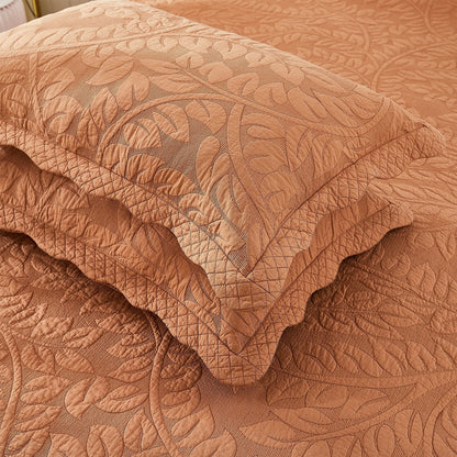 Federe trapuntate ricamate MarCielo 2 pezzi 100% cotone