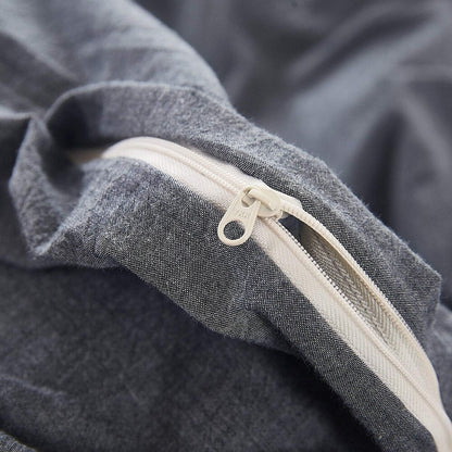 Set copripiumino in cotone Carson Carrington Gradersta da 3 pezzi